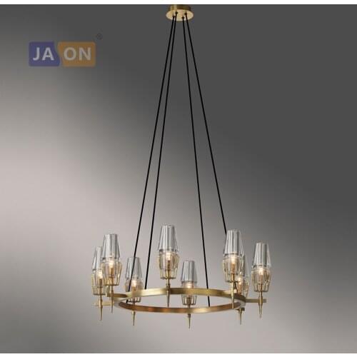 Led e14 Retro American Copper Iron Glass LED Lamp LED Light.Pendant Lights.Pendant Lamp.Pendant light For Dinning Room