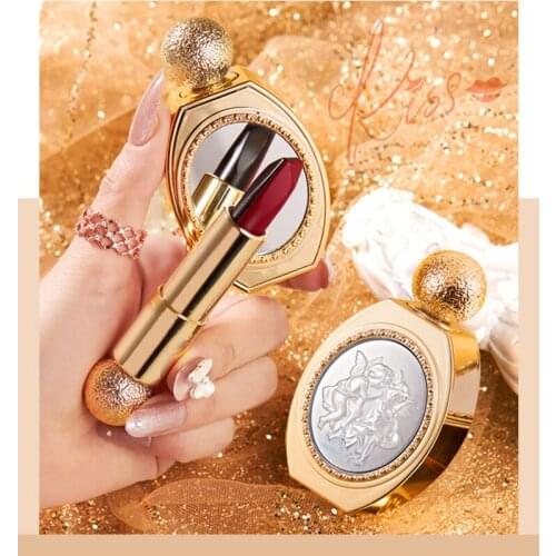 5-color Lipstick Matte Whitening Non-stick Cup Three-color Lipstick Discoloration Lasting Easy To Color Portable TSLM1