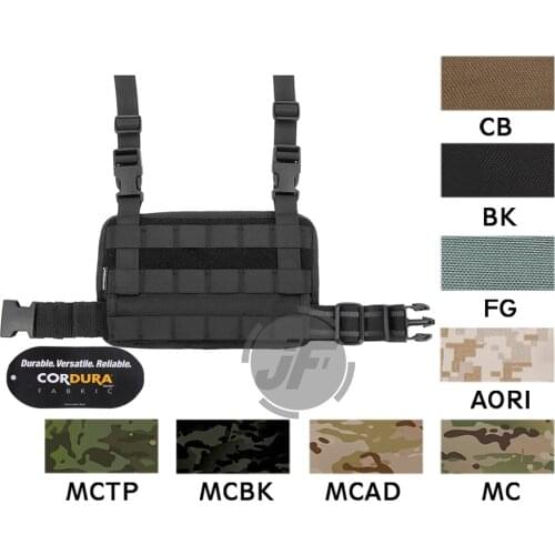 Emerson MOLLE Drop Leg Rig Panel Tactical Modular Quick Release Magazine Pouch Leg Rig Panel For Shooting Hunting Combat