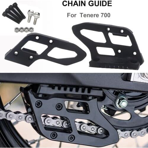Chain Guide Pulley Chains Stabilizer Chainring Protector Plate Guard Cover For YAMAHA Tenere 700 TEXT700Z T 700 T7