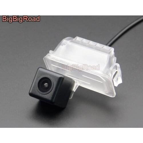 BigBigRoad Car Rear View Parking Camera For Ford Kuga Mondeo Ba7 Fiesta Focus 2 Hatchback 2006 2007 2008 2009 2010 Night Vision