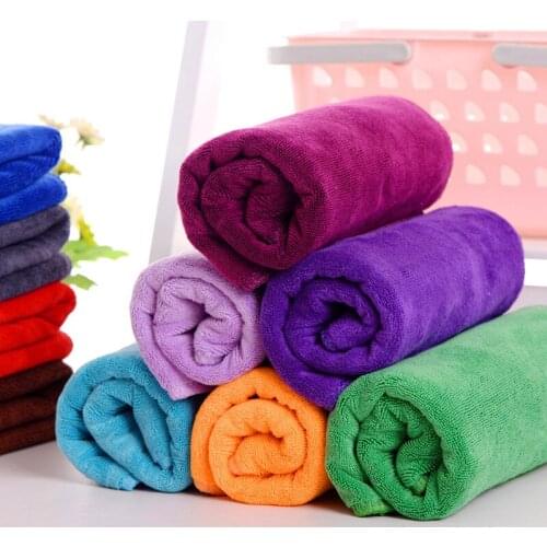 30*70cm Car Home Cleaning Microfibre Cleaning Auto Soft Cloth Washing Cloth Towel Duster Micro fiber Towels