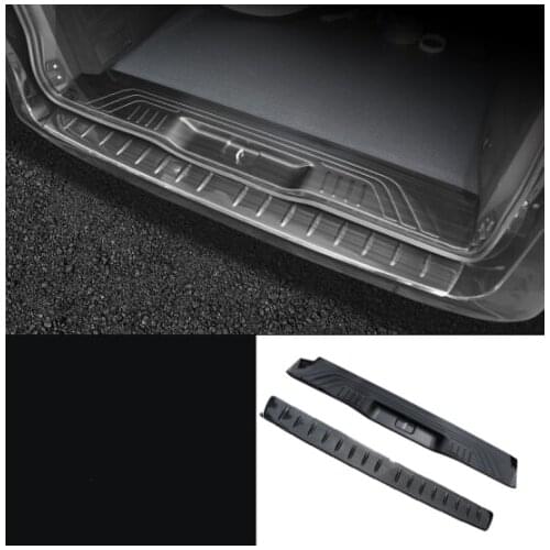 Rear Bumper Protector threshold plate cover Sill Trim for Mercedes Benz Metris Valente Vito Viano V-Class W447 2016 2017 2018