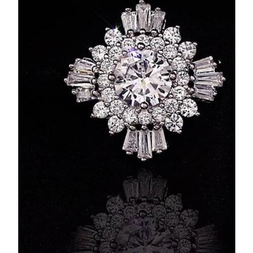 High-grade rhinestone buttons 7 pieces a lot exquisite jacket suit sweater wild diamond-set crystal female buttons wallvell