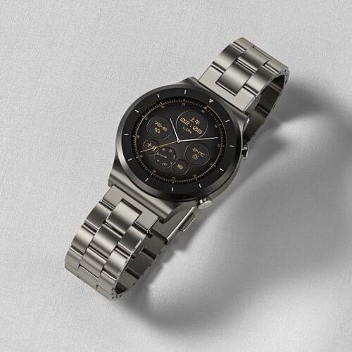 18/20/22mm Stainless Steel Watch Band Strap For AMAZFIT Pace/Amazfit Stratos Pace 2/2s/Amazfit GTR/GTS smart Watch Link bracelet