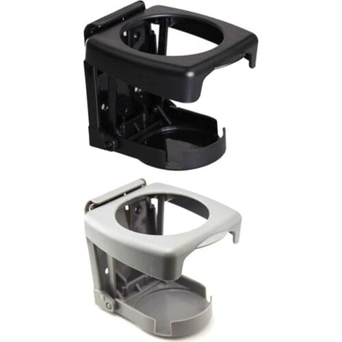 2Pcs Car Folding Fodable Drink Bottle Holder Truck Cup Stand With Screws