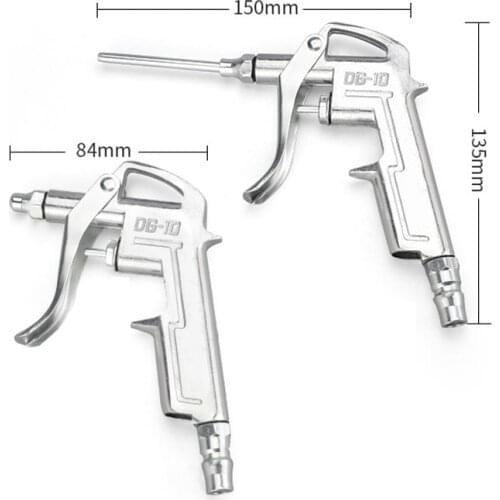 Air Blow Gun Pistol Trigger Cleaner Compressor Dust Blower 8inch Nozzle Cleaning Tool for Compressor Air Blow Gun