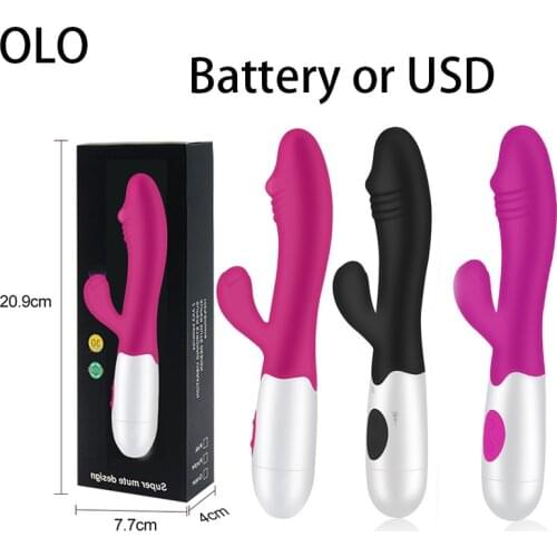 Woman Dildo Rabbit Vibrator Clitoris Stimulator Anal Plug Penis Sex Toys for Adult Female Masturbator Erotic Machine Sextoy Shop