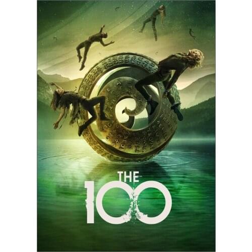 The 100 TV Series Art Silk Poster Print 24x36inch