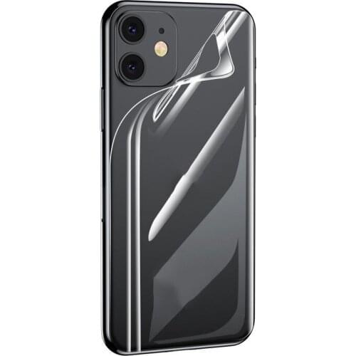 2PCS Back Cover Hydrogel Film for IPhone 12 Anti-scratches Self-healing Protector Film for IPhone 11 Pro Max Front and Back Film