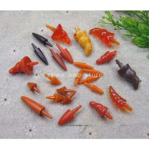 30-150pcs Plastic Toy Nose(no Washer) Mini Snowmans Nose Diy Ornament Christmas Decoration Craft
