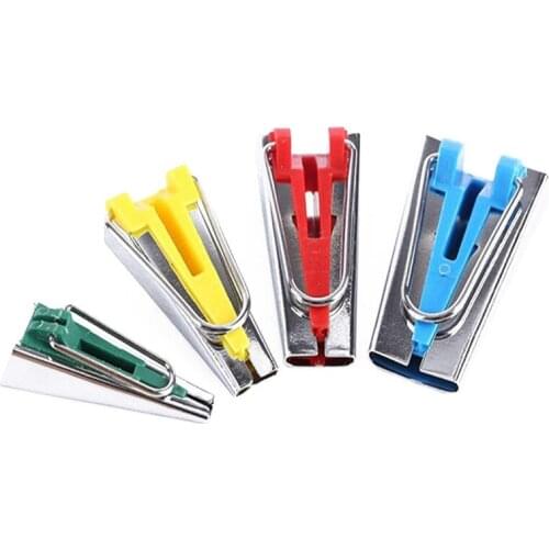 6/12/18/25mm Splicing Cloth Bias Binding Tape Maker Fabric Quilting Sewing Bias Tape Maker Binding Tool Sewing Accessories