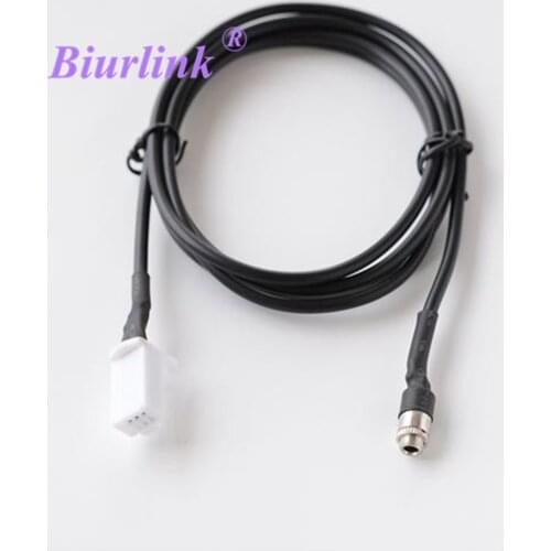 Car AUX Adapter Audio Cable 8 Pin Plug For Suzuki HRV Swift Jimny Vitra