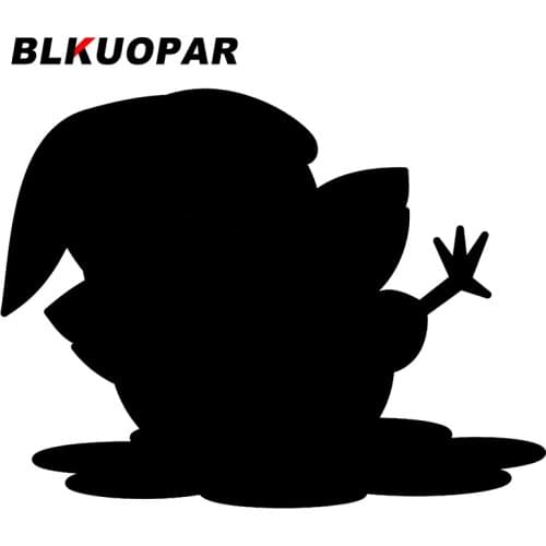 BLKUOPAR for Melting Snowman Car Stickers Fashionable Simple Decal Car Accessories Sunscreen Scratch-Proof Laptop Windows Decor