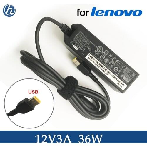 36W 12V 3A Tablet Charger Power Supply AC Adapter For Lenovo ThinkPad 10 ADLX36NCT2B Helix 2 4X20E75066 TP00064A battery charger