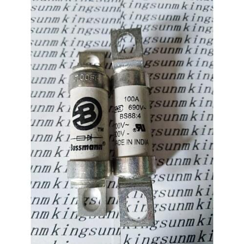 Bussmann BS88:4 fast fuse 100FEa ceramic fuse 100A 690V genuine