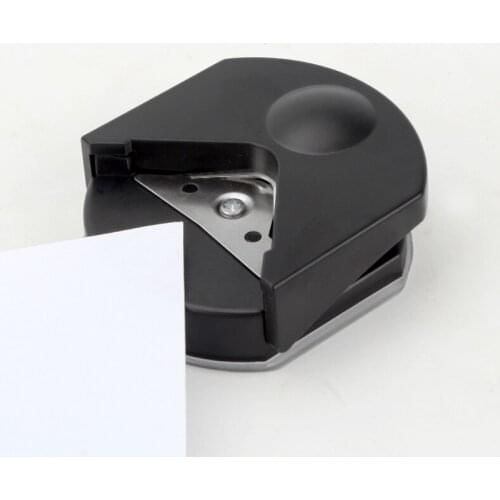 R4mm Black Rounder Round Corner Trim Paper Punch Card Photo Cartons Cutter Tool