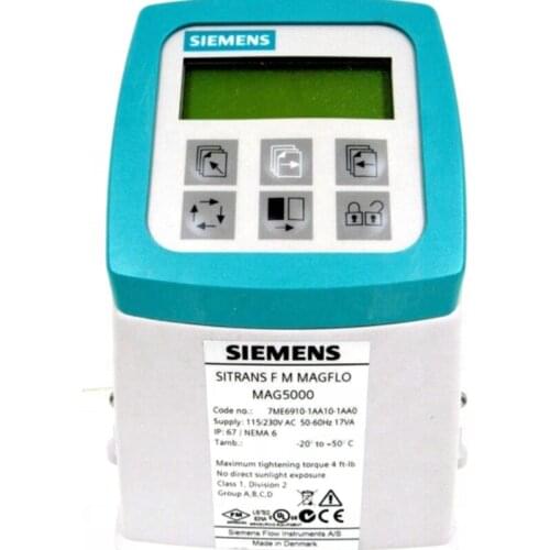SIEMENS Electromagnetic flowmeters MAG6000 7ME6