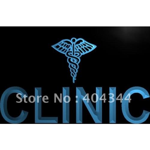 LB239- OPEN Clinic Hospital Display NEW LED Neon Light Sign home decor crafts