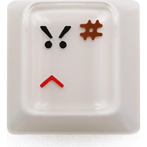 HAMMER Dr. Click ARTISAN KEYCAP Compatible with Cherry MX switches and clones beige grey red black angry