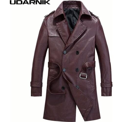 MUMUYOU Men's Faux Leather Jackets