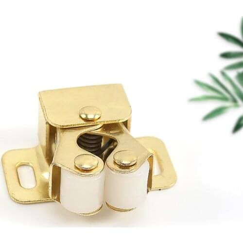 Stainless Steel Spring Door Clamp Cabinet Fastener Clips Drawer Bookcase Wardrobe Door Latch Furniture Hardware Accessories