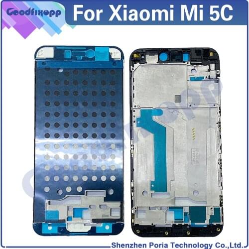 AAA Frame For Xiaomi Mi 5C Media Case Front Frame Screen Frame Middle Bezel Frame For Xiaomi Mi5C Frame