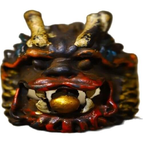 Early collection Nepal copper tire pure hand painted ring early Collection 8