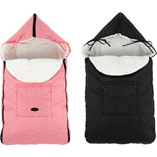 Infant Baby Stroller Warm Footmuff Sleeping Bag Winter Warming Sleep Bags Universal Windproof Outer Cover 3Colors 93X43CM