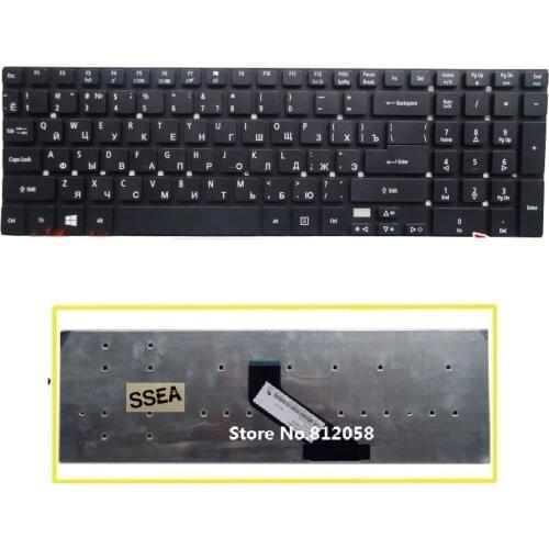 SSEA New RU Keyboard for Acer Aspire E1-510 E1-522 E1-530 E1-530G E1-532 E1-532G E1-572 E1-731 E1-771 Russian Keyboard black