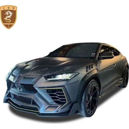 CSSYL Carbon Front Lip Rear Spoiler Side Skirts Body kit for Lamborghini URUS mansory