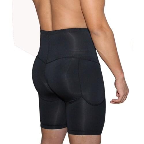 Esculpir el cuerpo de los hombres corsé bragas adelgazar nalgas potenciador swag lleno de ropa interior sin costuras fajas