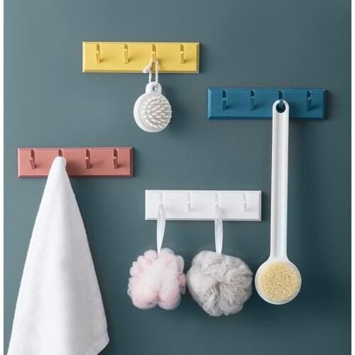 1PC Home Kitchen Hook Closet Shelf ​Storage kitchen Rack Towel Holder Organizer Wall Coat Rack ​Bathroom Accessories