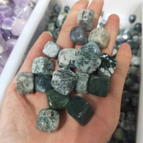 100g Natural Aquatic Agate Gravel Crystal Rock Healing For DIY Home Decoration Aquarium FengShui