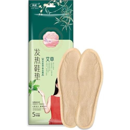 15Pairs Disposable Foot Warming Pads Heating Insole Moxa Foot Warm Massage Patch For Winter Outside Or Women During Menstruation