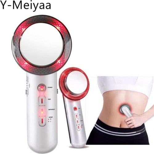 3 IN 1 Facial Lifting EMS Infrared Ultrasonic Body Massager Device Ultrasound Slimming Fat Burner Cavitation Face Machine 20
