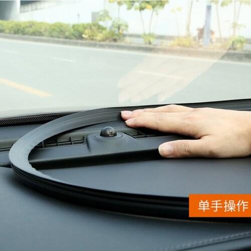 Car Rubber Sound Seal Strip Dashboard Sealing Strip 1.6M U Type Universal for Opel Astra VAUXHALL MOKKA Zafira Insignia Vectra A