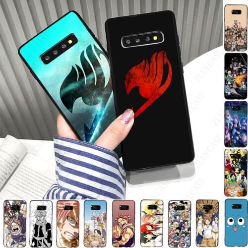 Manga Fairy Tail Phone Cover For samsung galaxy s10 s20fe s9 s30 s20ultra s21plus note8 note9 note10plus note20 ultra Case