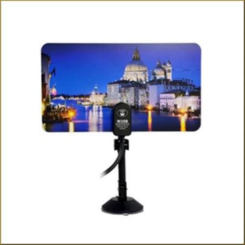 HD/DTV/UHF/VHF/FM Digital Indoor TV Antenna Gain 35dBI IEC connector with Sucker