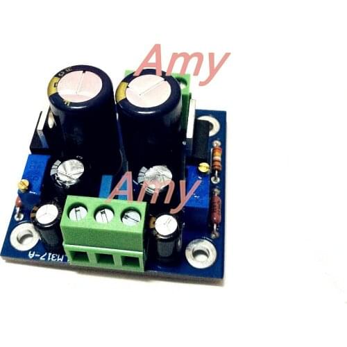 2pcs/lot Ultra small volume LM317/337 +/-12V precision stabilized finished plate