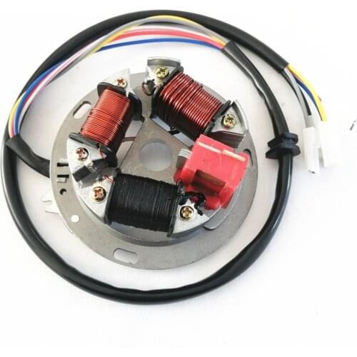 Stator Ignition coil 34996 Stator Coil for Simson electronic ignition base plate 6V 35/35W S51 S60 S70 Schwalbe