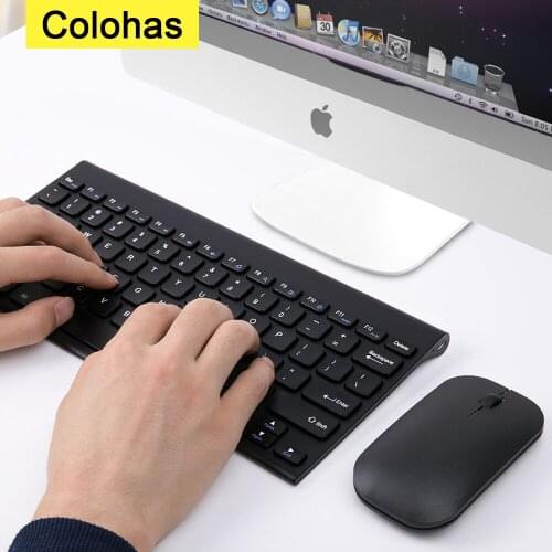 2.4G Wireless Rechargeable Keyboard Mouse Set Mini Gaming Magic Keyboard Mouse Gamer Mice For Macbook Xiaomi Computer Keypad