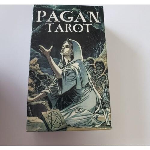 New Pagan Tarot Oracle Oracle Card Board Deck Games Witchcraft Playing Cards Interesting for Party Game 78Pcs Adult Tarot Cards
