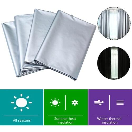 New Blackout Curtains With Coated Lining Thickened Light Blocking Thermal Insulated Window Curtain Panels For Bedroom