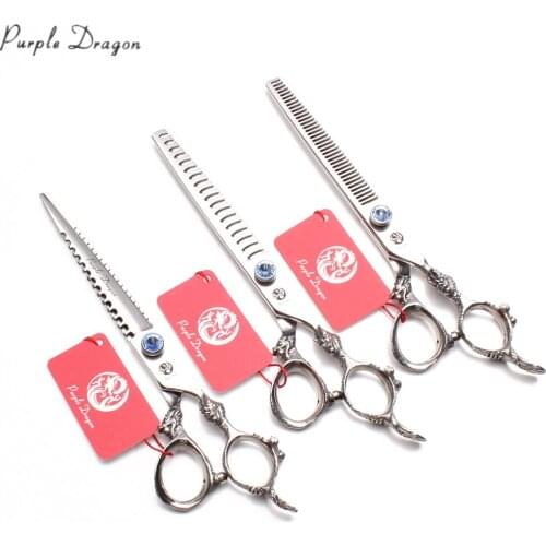 7.0" 19.5cm JP 440C Salon Hair Scissors Straight Shears Thinning Scissors Barber Shears Professional Hairdressing Scissors Z9109