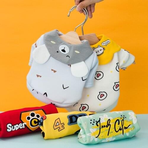 Autumn and Winter Cute style Dog Sweater Small and Medium-sized Dog Cat Two-foot Clothes Pet Clothes for Small Dogs Costume