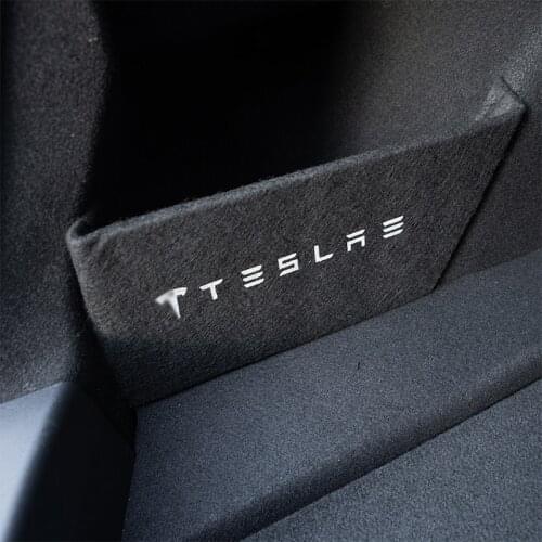 Model3 Trunk Boot Baffle For Tesla Model 3 2021 Accessories Trunk Partition Parts Car Tail Box Storage Baffle Model Three