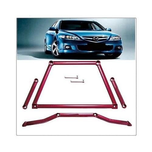 Wotefusi Front/Rear Lower Tie Bar Member Brace Link For Mazda 6