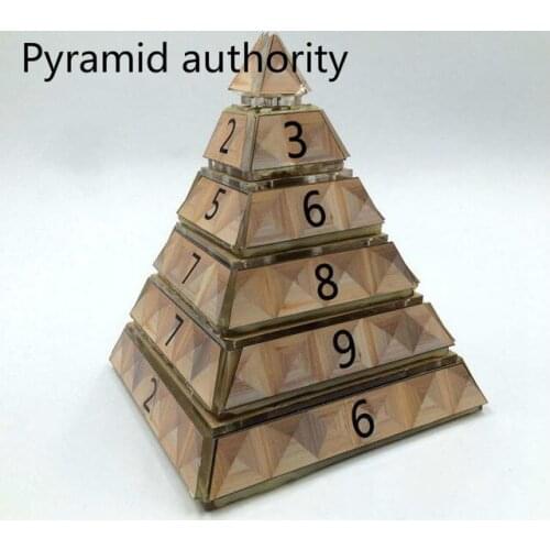 Secrets room escape props pyramid for Egyptian pharaoh theme wireless pyramid finished product organs