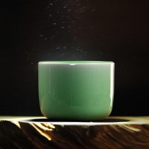 Luxury Longquan celadon hand-pulling refer to cups of Tea Cup masters Kung Fu Tea Cup Teacup